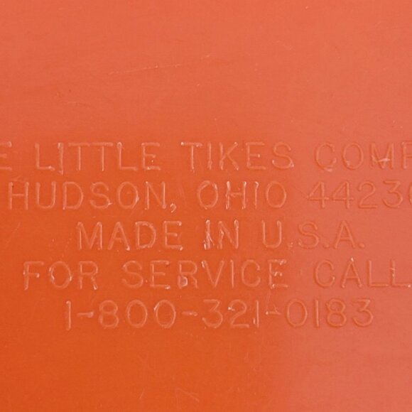 Vintage Little Tikes Front Skid Loader with Construction Worker 1990s - Picture 10 of 10